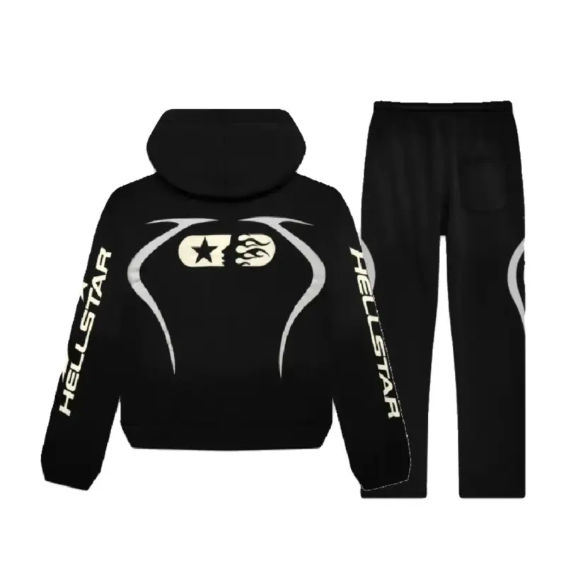 Hellstar Sports Jet Tracksuit Black