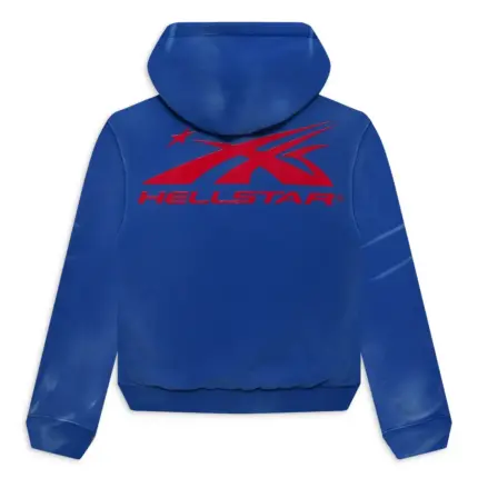 Blue Hellstar Sports Gel Hoodie