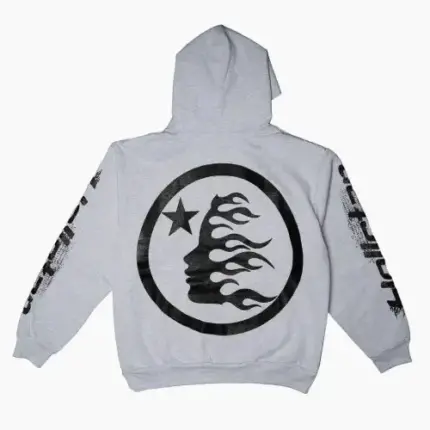 Grey Hellstar Studios Speed Hoodie