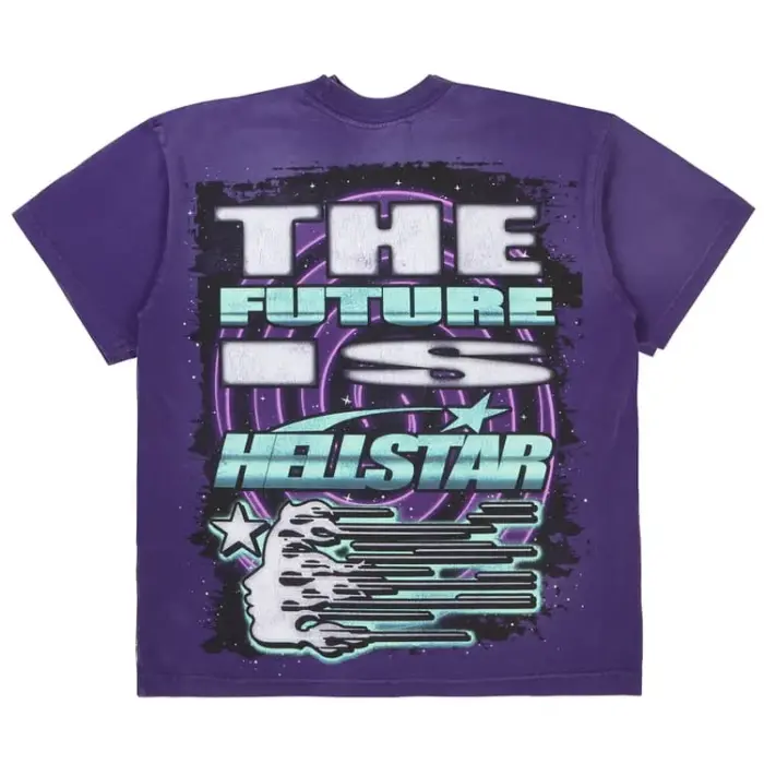 The Future Is Hellstar Purple T-shirt