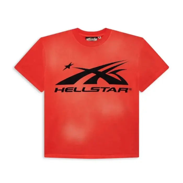 Hellstar Sports Logo T-Shirt Red