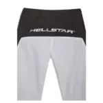 Hellstar Track Pants White And Black For Unisex