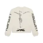 White Hellstar Path To Paradise Scoreboard Long Sleeve