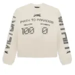 White Hellstar Path To Paradise Scoreboard Long Sleeve