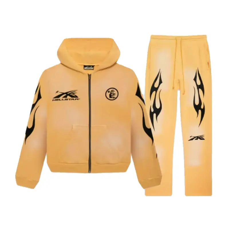 Hellstar Sports Tracksuit Yellow